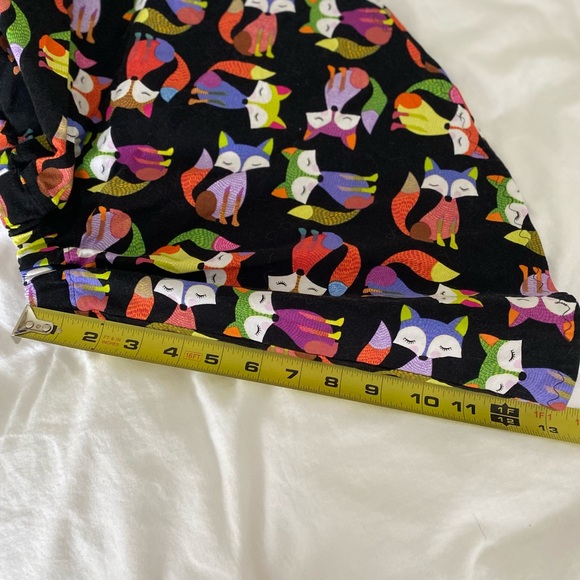 Cute Fox Twirly Skirt ~ Girls size 6-8 - Picture 6 of 7